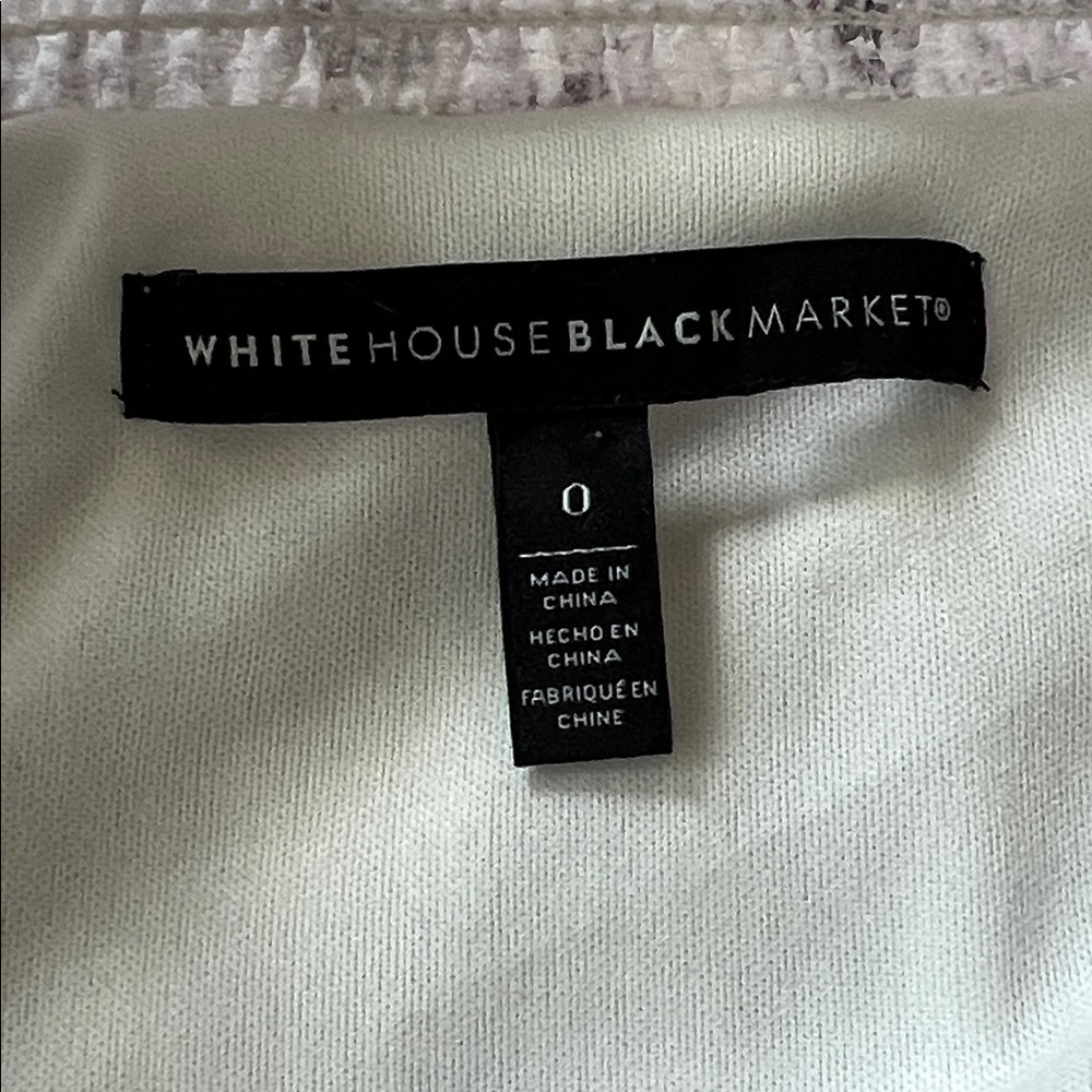 White House Black Market Snake Print Blouson Dress - Picture 8 of 12